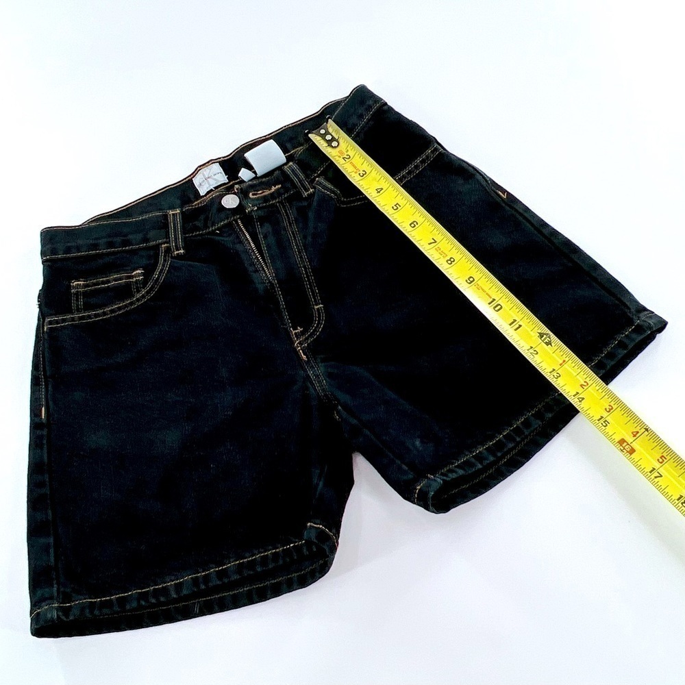 Calvin Klein Jeans Black 100% Cotton Women’s Shorts size 6 - Picture 5 of 12